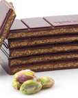 Tablette Fourrée Lait 45 % "Praliné à l'ancienne" Pistache
