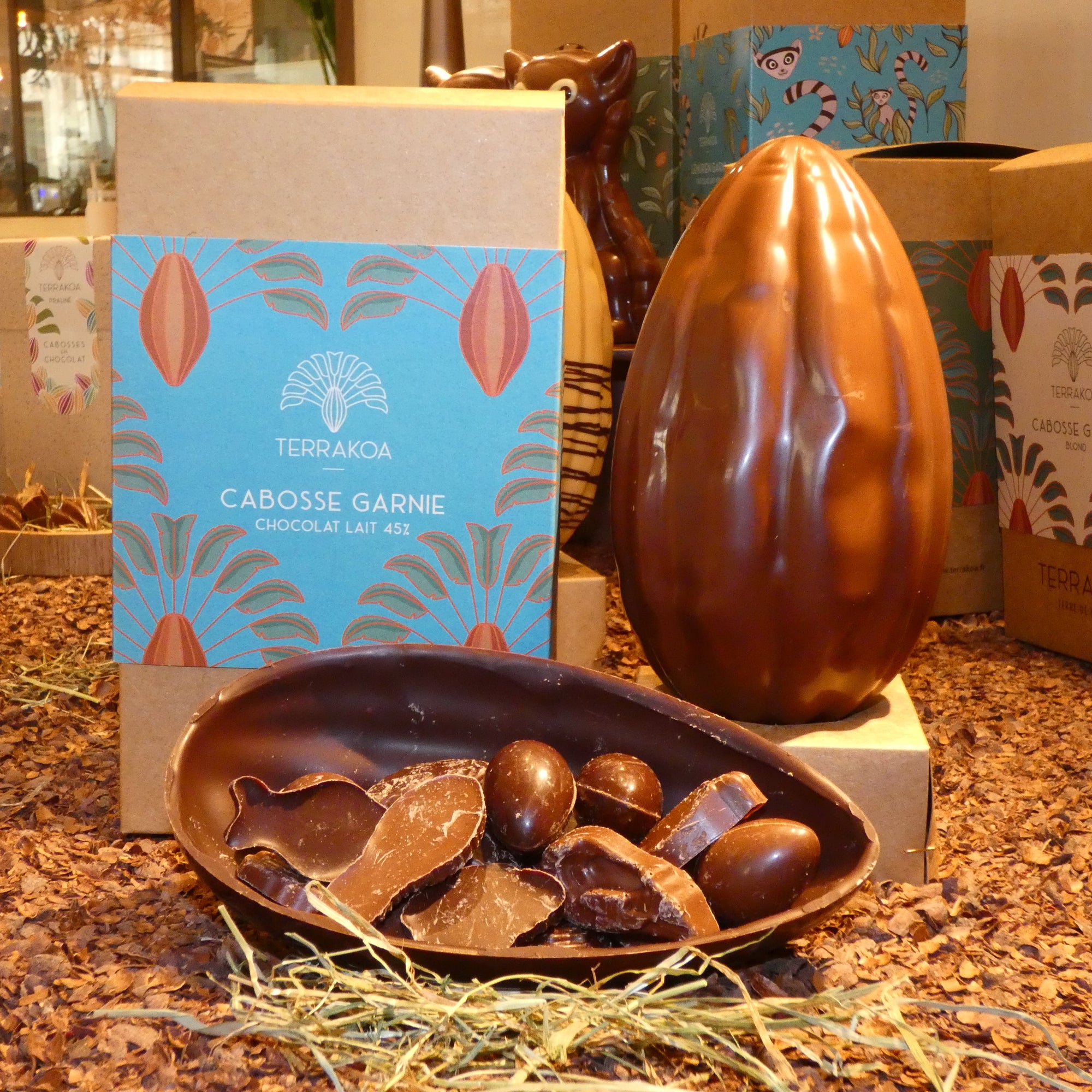 Cabosse garnie Lait 45%